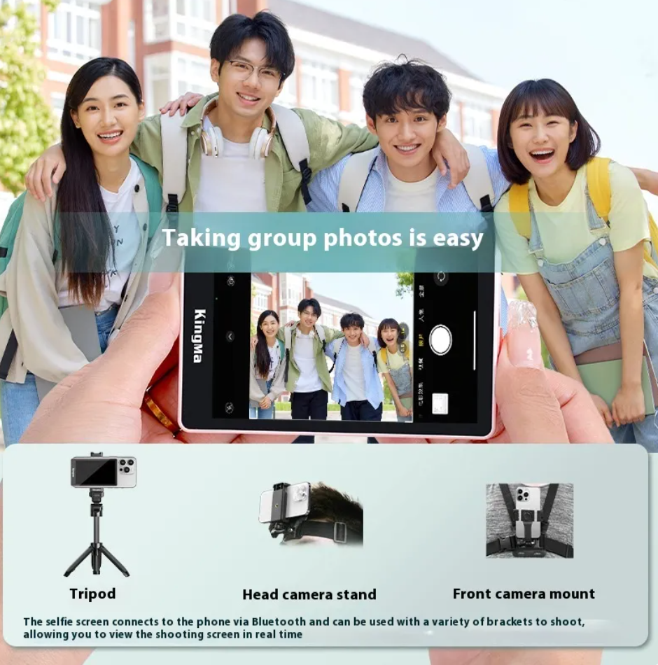 Layar Selfie Anti Ribet Untuk Kamera Belakang | Magnetic Rear Camera Selfie Mirror Screen