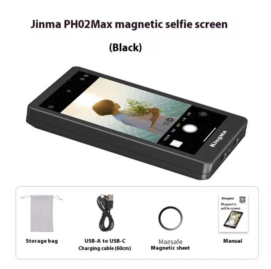 Layar Selfie Anti Ribet Untuk Kamera Belakang | Magnetic Rear Camera Selfie Mirror Screen