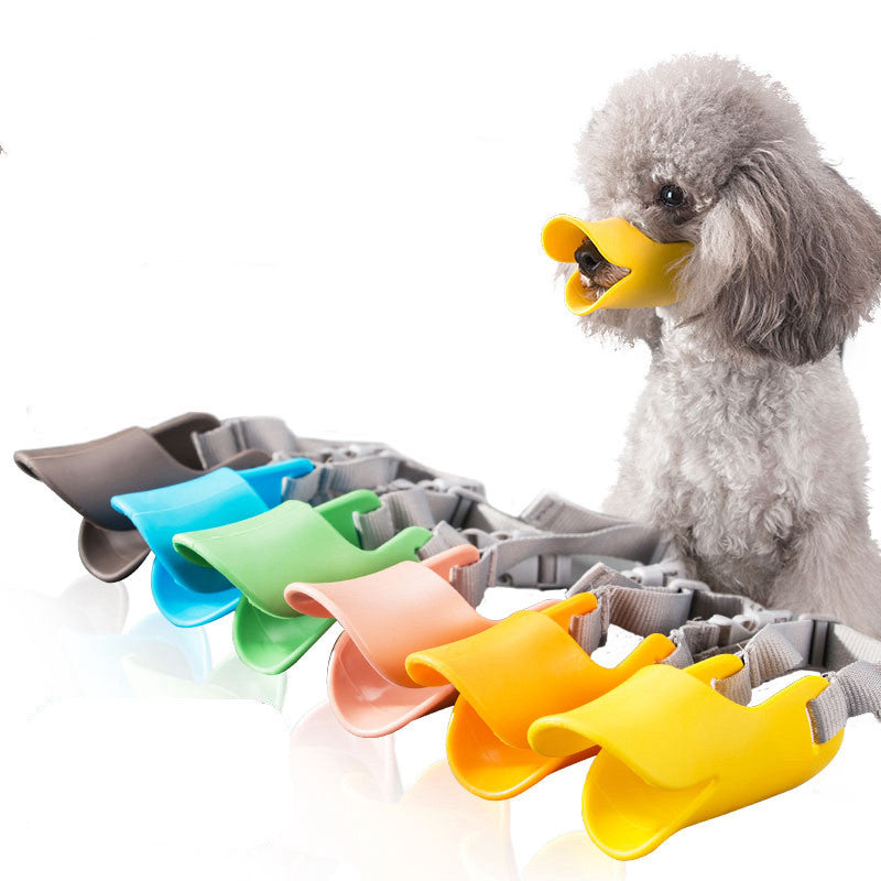 Penutup Mulut Anjing Aman & lucu| Small Dog Anti-Bark Muzzle
