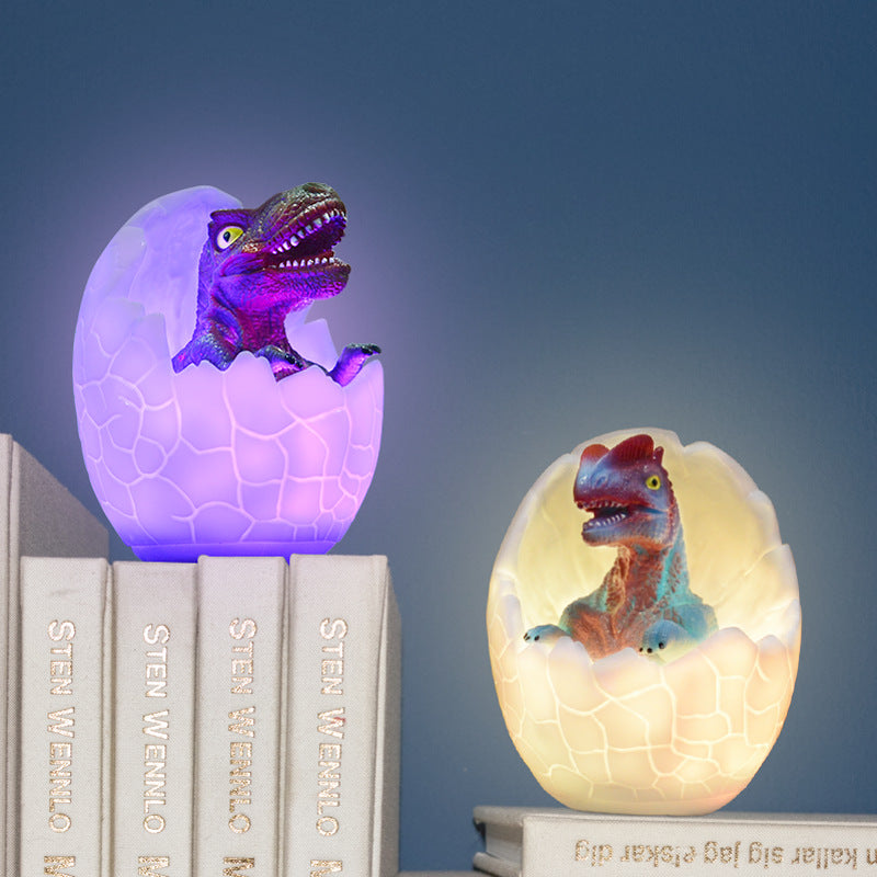 3D Touch Sensor Colorful Dinosaur Night Light
